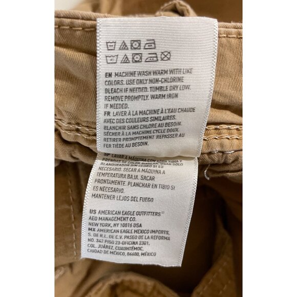 American Eagle Next Level Flex Slim Brown Chino Pants Mens Size 30x34 - Picture 11 of 11